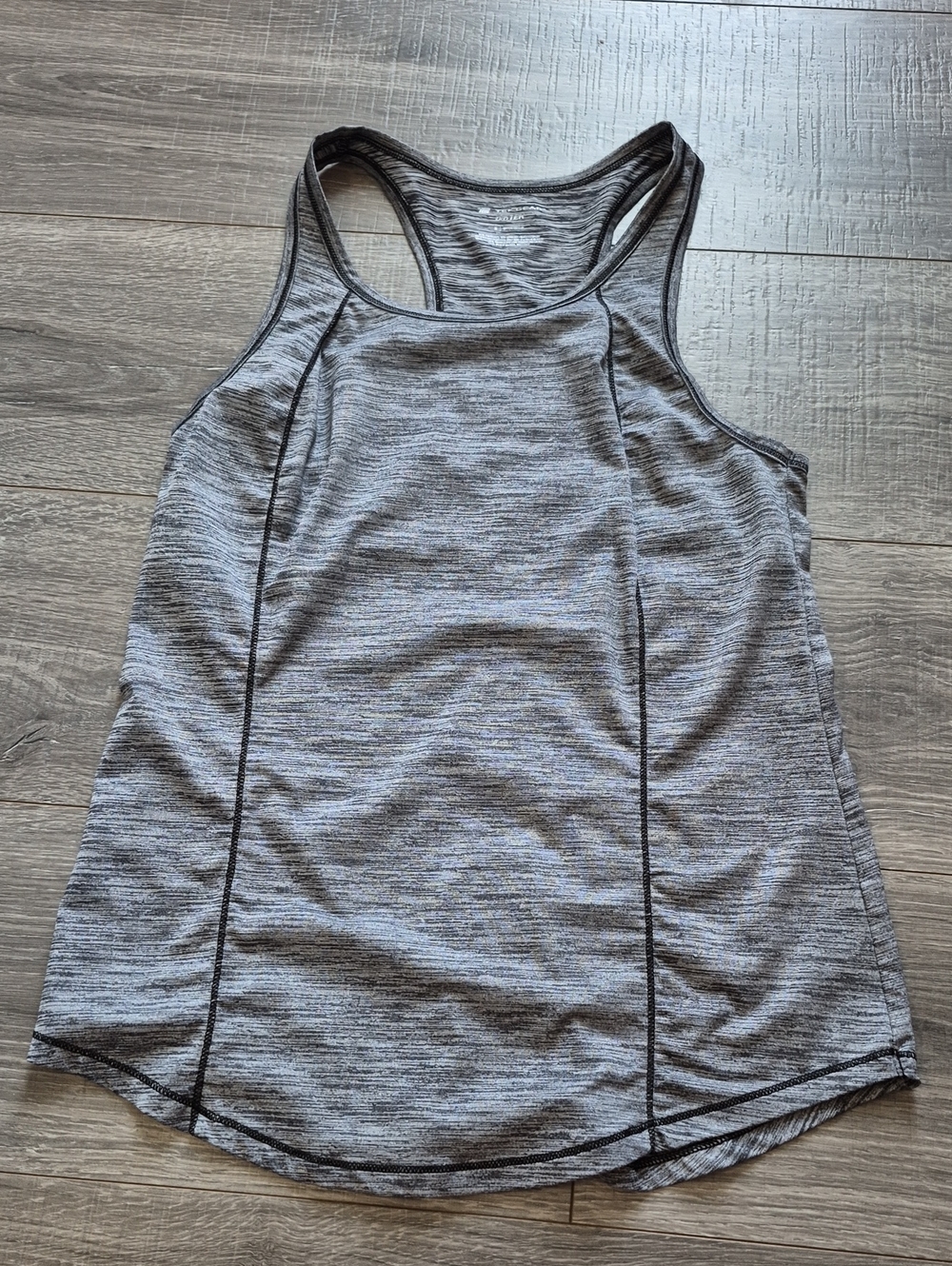 tek gear Gray Racerback Tank Top